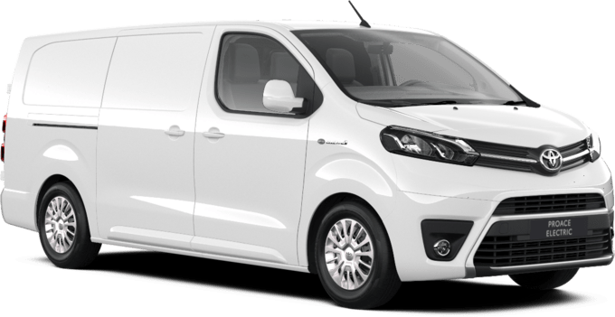 Toyota Proace Electric - COMFORT MASTER - Kassevogn Long/Dobbelt skydedør dobbelt bagdør u/ ruder