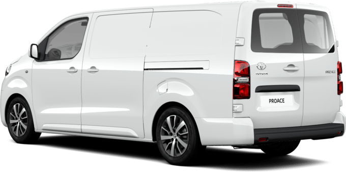 Toyota PROACE - Long COMFORT ONE m. bagruder - Long, dobbelt skydedør