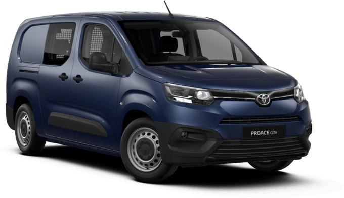 Toyota PROACE CITY - Professional Plus - Длинный с двухрядной кабиной 5-дверный