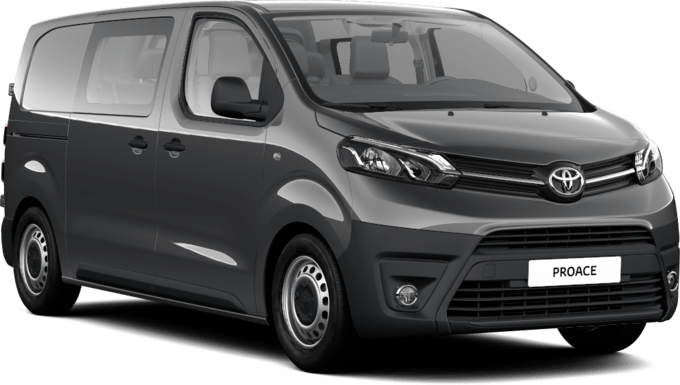 Toyota Proace - Crew Plus - Средний с двухрядной кабиной, 5-дверный