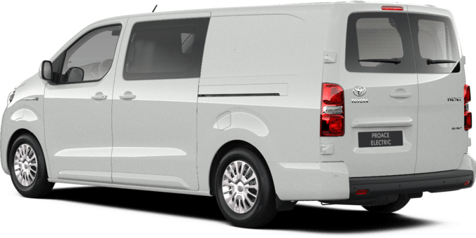Toyota Proace EV - Comfort sidehengslet bakdører - Lang (L2) 2 skyvedører