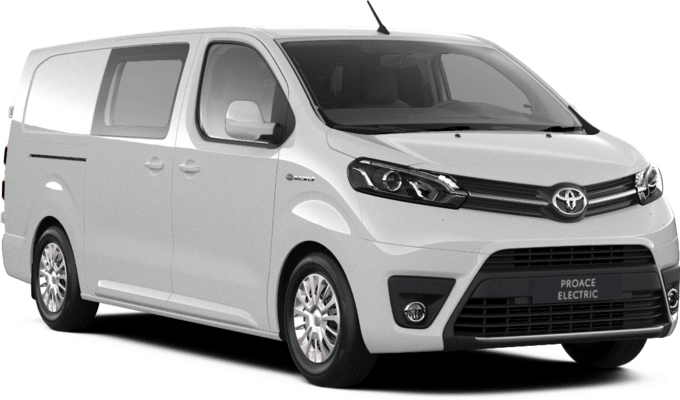 Toyota Proace EV - Comfort sidehengslet bakdører - Lang (L2) 2 skyvedører