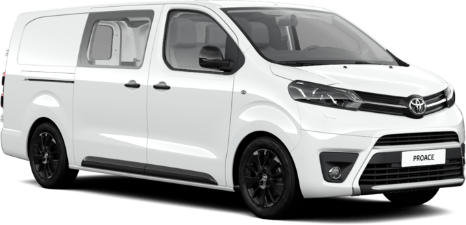 Toyota Proace - Lang Comfort Blackpack Sidehengslet Varebil - Lang (L2) 5 dørs