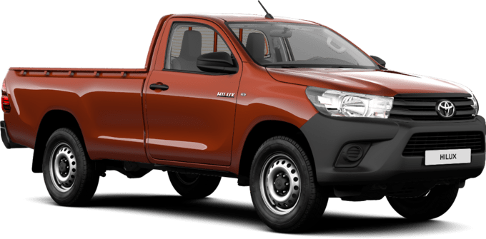 Toyota Hilux - Versão Trabalho 4x2 - Cabina Simples Caixa Metálica