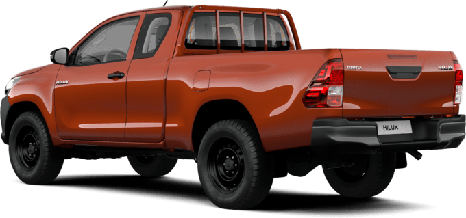 Toyota Hilux - Versão Trabalho 4x4 - Cabina Extra Caixa Metálica