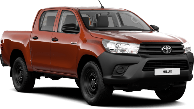 Toyota Hilux - Versão Trabalho 4x2 - Cabina Dupla Caixa Metálica