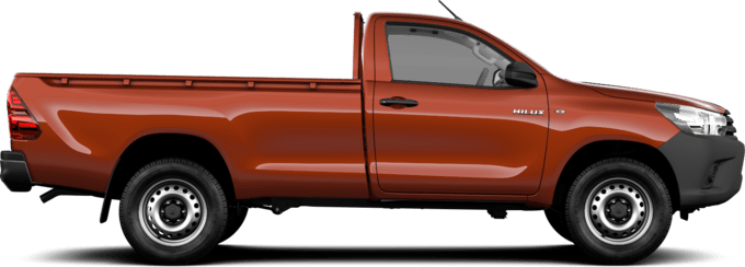 Toyota Hilux - Versão Trabalho 4x4 - Cabina Simples Caixa Metálica