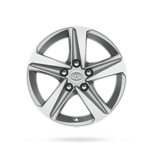 Alloy Wheel 16", Silver 5-Spoke 0