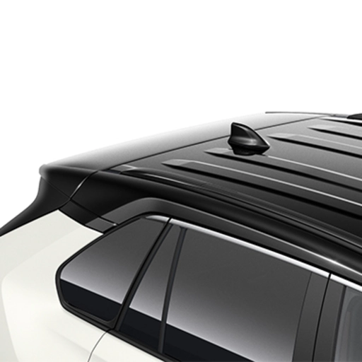 Spoiler traseiro em preto metalizado 0