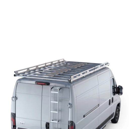 Čelična krovna platforma, crna/nosivost: 135 kg/SWB 0