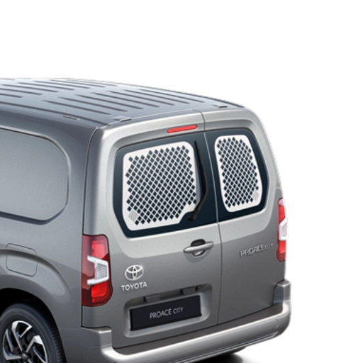 Δίχτυ προστασίας παραθύρων για οπίσθια πόρτα swing out, με υαλοκαθαριστήρες 0