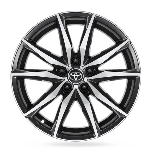 Fälgar 18", lättmetall, svarta maskinbearbetade (10 ekrade) 0