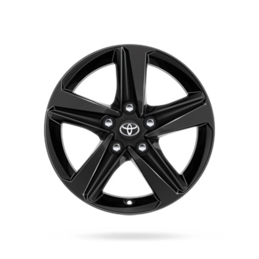 Alloy Wheel 16", Glossy Black 5-spoke 0