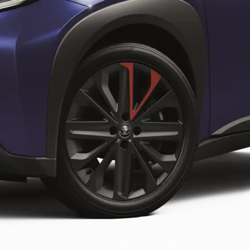 Jantes alliage 18’’ noir mat avec inserts selon couleur carrosserie 0