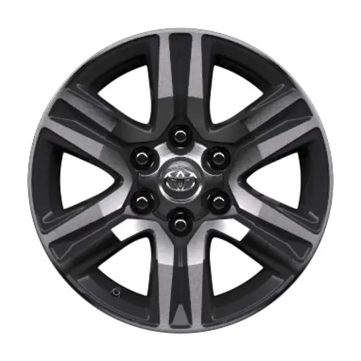 17" ალუმინის დისკები დამუშავებული ზედაპირით (6 ქიმით) 0