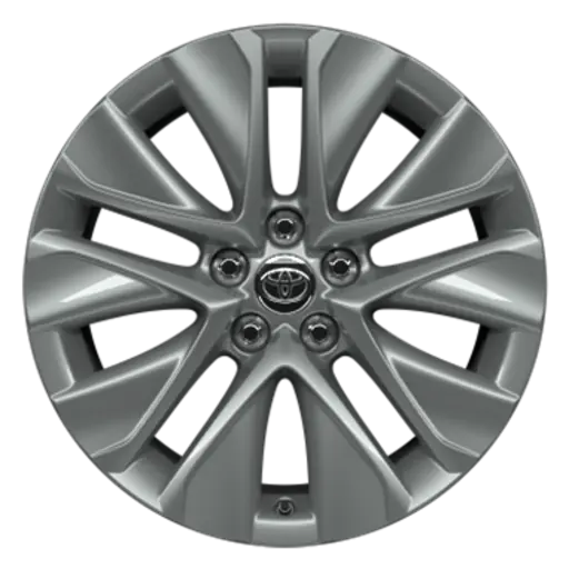 19" Leichtmetallfelgen, silber (5 Doppelspeichen) 0