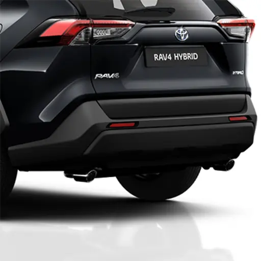 Tylny zderzak w kolorze czarnym 0