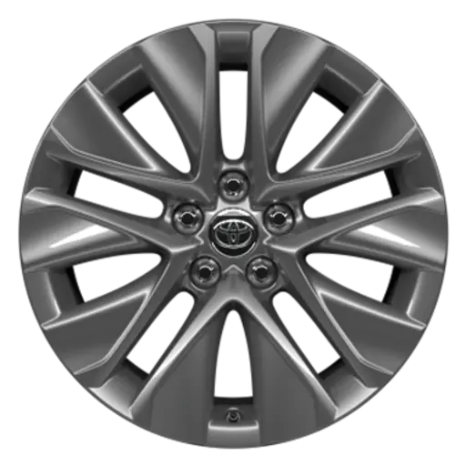 Jantes alliage 19'' avec finition argent brillant 0