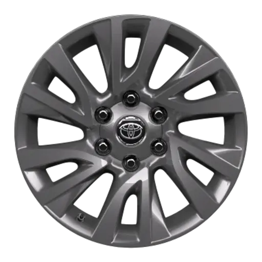 18" ვერცხლისფერი ალუმინის დისკები (6 ორმაგი ქიმით) 0