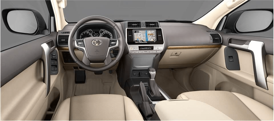 Toyota land cruiser салон