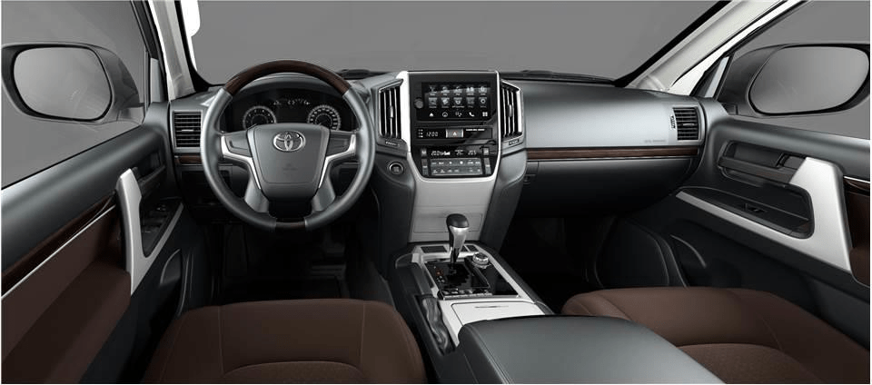 Toyota land cruiser салон